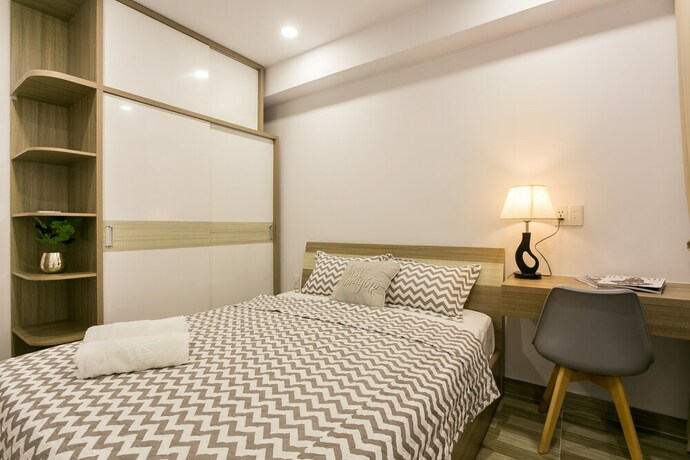Imagen de la habitación del Hotel The Milky Way River Gate Apartment. Foto 15