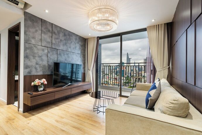 Imagen de la habitación del Hotel The Milky Way River Gate Apartment. Foto 17