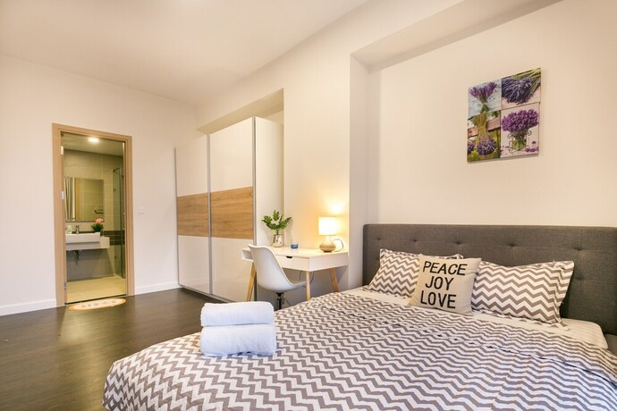 Imagen de la habitación del Hotel The Milky Way River Gate Apartment. Foto 30