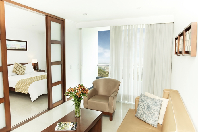 Imagen de la habitación del Hotel The Morgana Poblado Suites. Foto 7