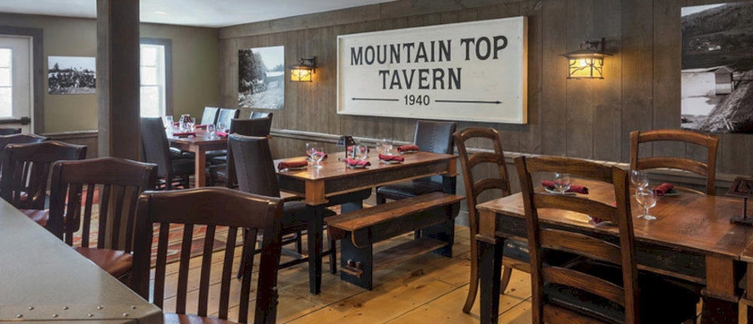 Imagen de los interiores del Hotel The Mountain Top Inn and Resort. Foto 12