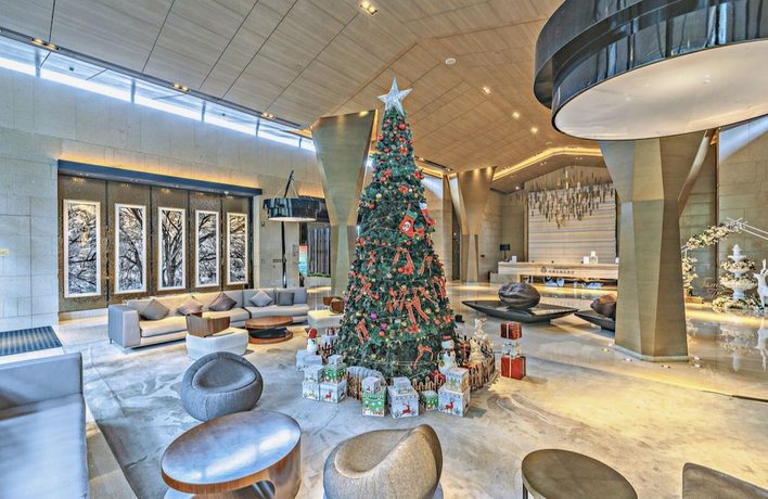 Imagen de los interiores del Hotel The Mulian Urban Resort Hotels Huadu. Foto 14
