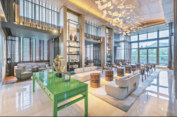 Imagen del bar/restaurante del Hotel The Mulian Urban Resort Hotels Huadu. Foto 3