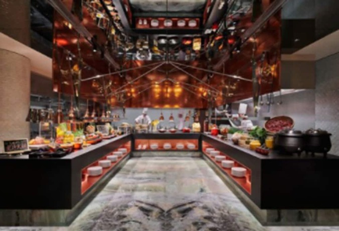 Imagen del bar/restaurante del Hotel The Mumian At Beijing Daxing International Airport. Foto 3