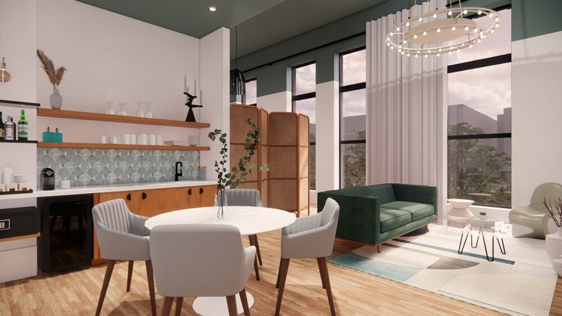 Imagen de la habitación del Hotel The Myriad, Louisville. Foto 10
