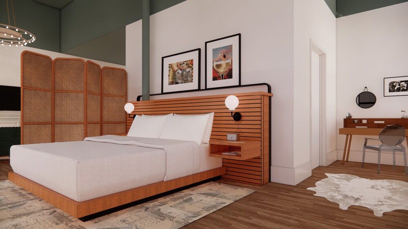 Imagen de la habitación del Hotel The Myriad, Louisville. Foto 18