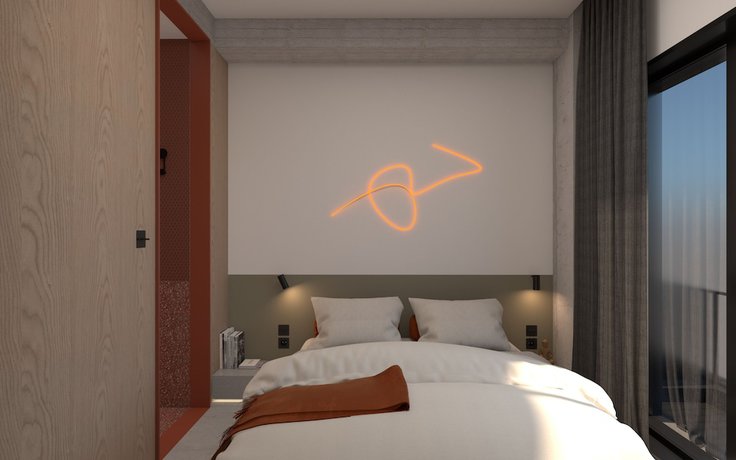 Imagen de la habitación del Hotel The Newel Metaxourgeio. Foto 3