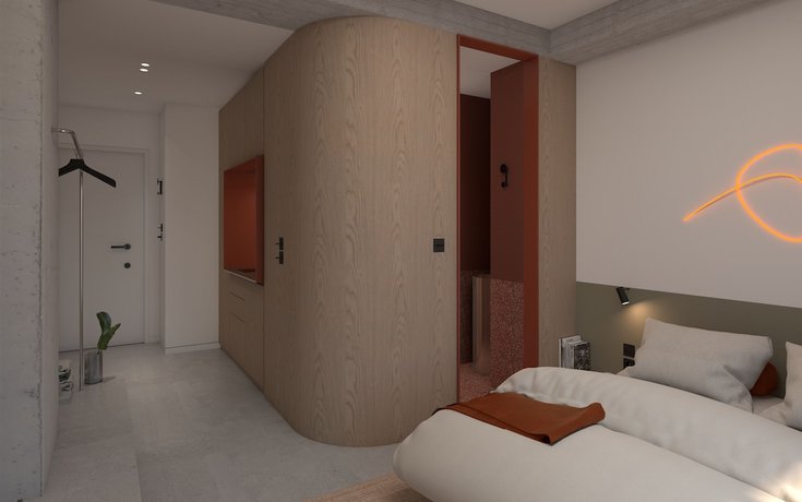 Imagen de la habitación del Hotel The Newel Metaxourgeio. Foto 20