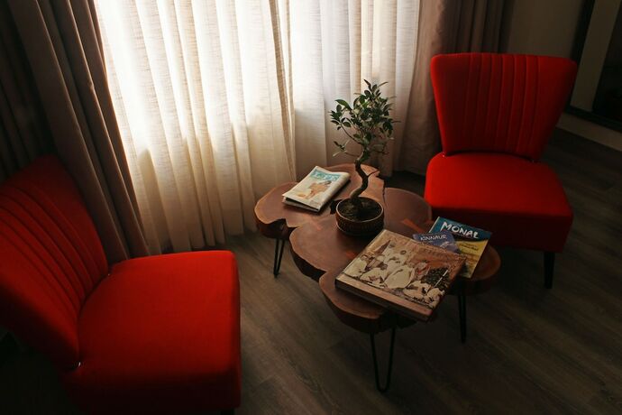 Imagen de la habitación del Hotel The Nilaya. Foto 14