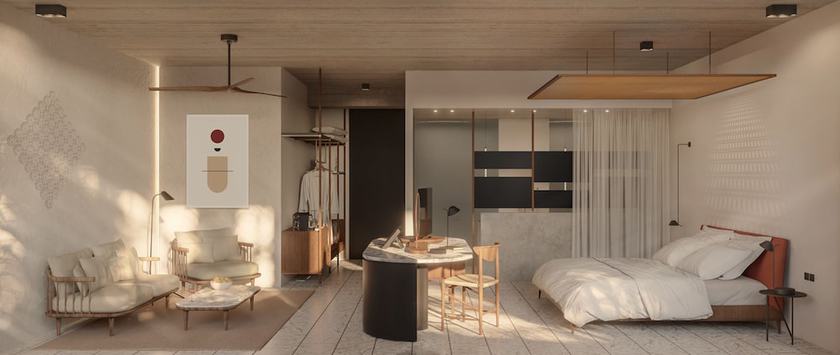 Imagen de la habitación del Hotel The Nines, Ayia Napa. Foto 9
