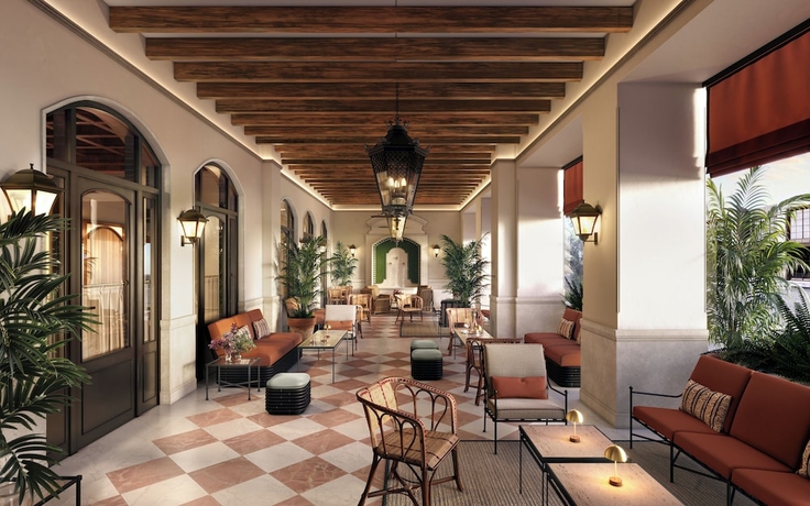 Imagen del bar/restaurante del Hotel The Nora. Foto 4