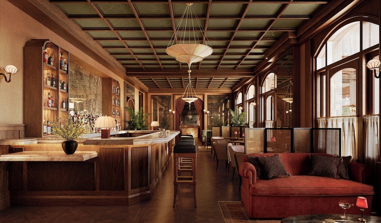 Imagen del bar/restaurante del Hotel The Nora. Foto 5