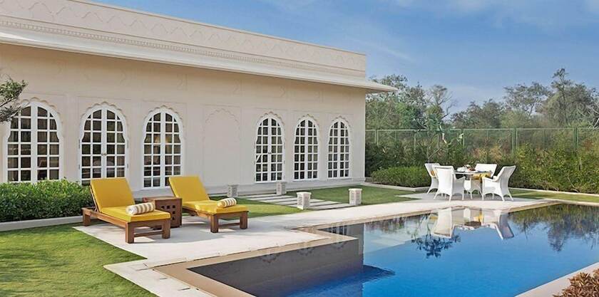 Imagen de la habitación del Hotel The Oberoi Sukhvilas Resort & Spa. Foto 8