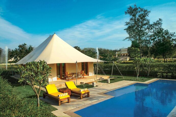 Imagen de la habitación del Hotel The Oberoi Sukhvilas Resort & Spa. Foto 14