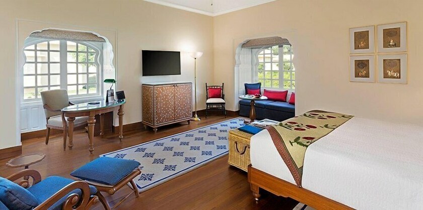 Imagen de la habitación del Hotel The Oberoi Sukhvilas Resort & Spa. Foto 17