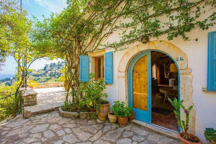 Imagen general del Hotel The Olive Press - Agni Bay Large Private Pool Walk to Beach Sea Views A C Wifi Car Not Require - 231. Foto 9