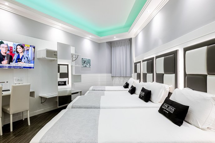 Imagen de la habitación del Hotel The One Boutique and Spa Rome. Foto 9