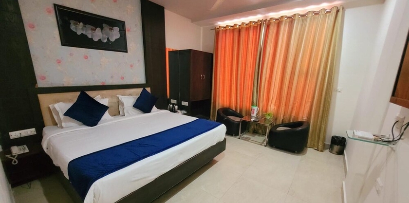 Imagen de la habitación del Hotel The Orchid, Agra. Foto 6