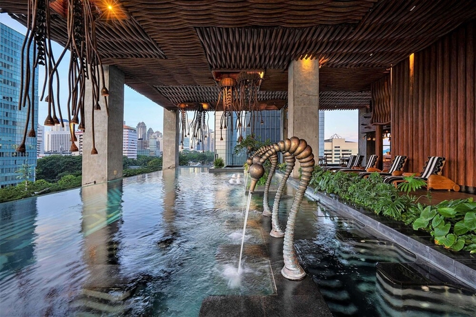 Imagen de la piscina del Hotel The Orient Jakarta, A Royal Hideaway. Foto 18