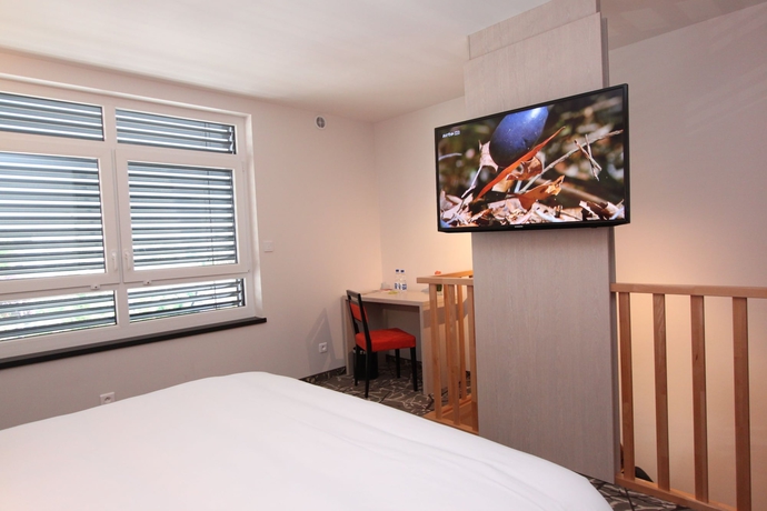 Imagen de la habitación del Hotel The Originals Boutique, D'alsace, Strasbourg Sud. Foto 9