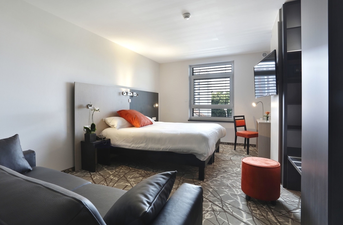 Imagen de la habitación del Hotel The Originals Boutique, D'alsace, Strasbourg Sud. Foto 11