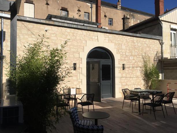 Imagen de los exteriores del Hotel The Originals Boutique, Le Londres, Saumur. Foto 19