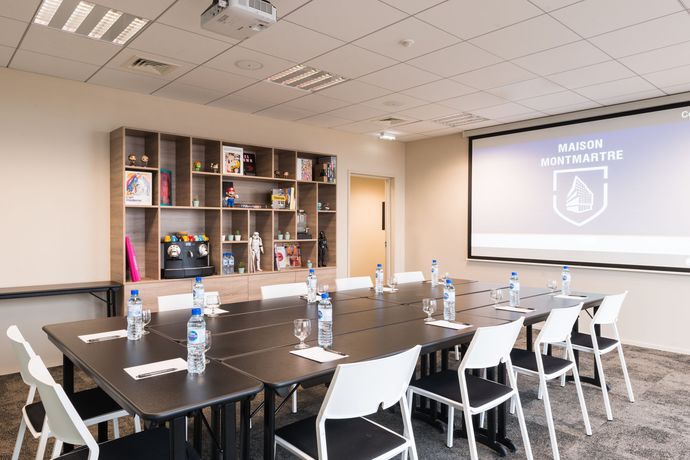 Imagen de los interiores del Hotel The Originals Boutique, Maison Montmartre, Paris Les Puces. Foto 19