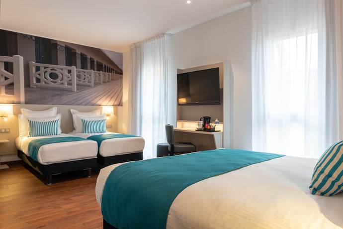 Imagen de la habitación del Hotel The Originals City, H&ocirc;tel Acadine, Pont-Audemer. Foto 5