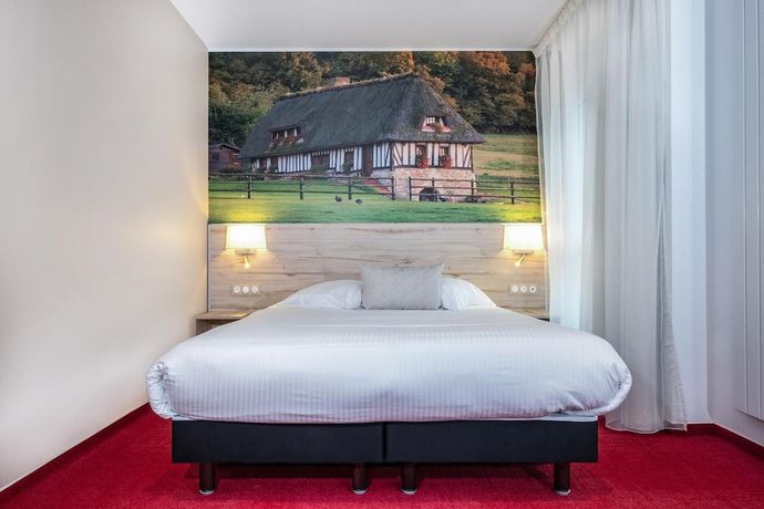 Imagen de la habitación del Hotel The Originals City, H&ocirc;tel Acadine, Pont-Audemer. Foto 18