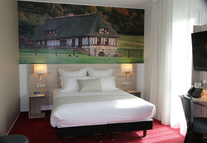 Imagen general del Hotel The Originals City, Hôtel Acadine, Pont-Audemer. Foto 1