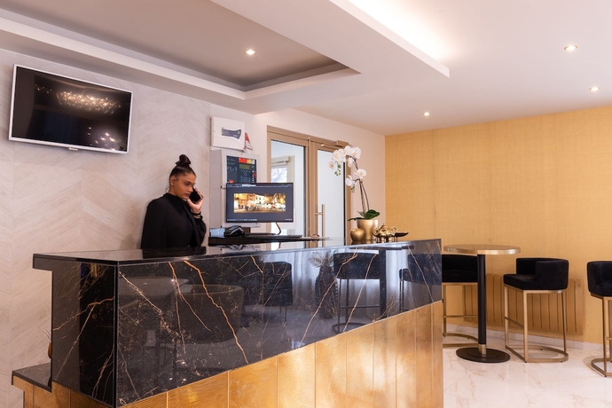 Imagen de los interiores del Hotel The Originals City, Hôtel Rennes Sud. Foto 18