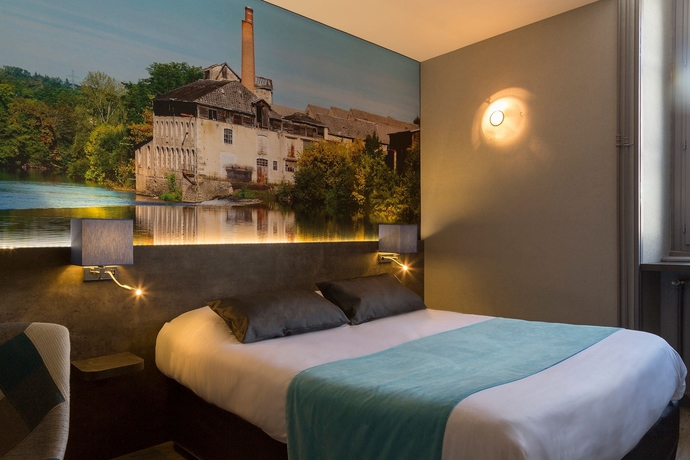 Imagen de la habitación del Hotel The Originals City, Le Boeuf Rouge, Limoges. Foto 8