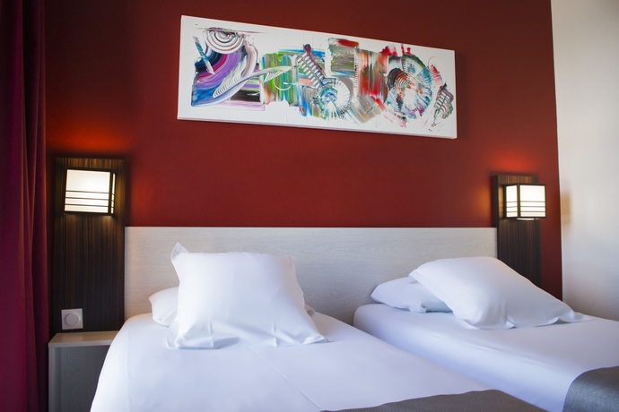 Imagen de la habitación del Hotel The Originals City, Pont Rouge, Carcassonne. Foto 9