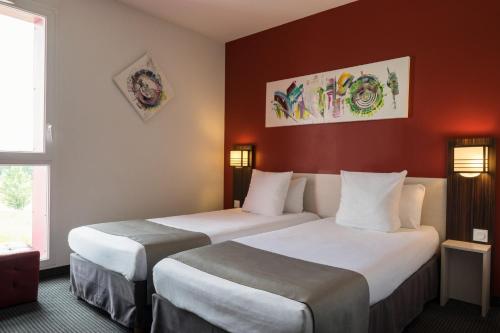 Imagen de la habitación del Hotel The Originals City, Pont Rouge, Carcassonne. Foto 5