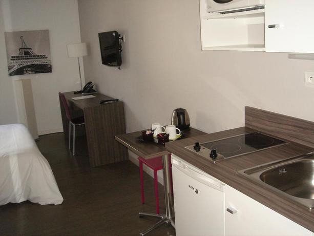 Imagen de los interiores del Hotel The Originals Residence Appart Hotel Hevea Valence. Foto 6