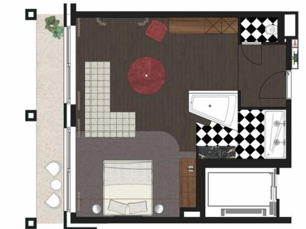 Imagen de la habitación del Hotel The Ostendian. Foto 5