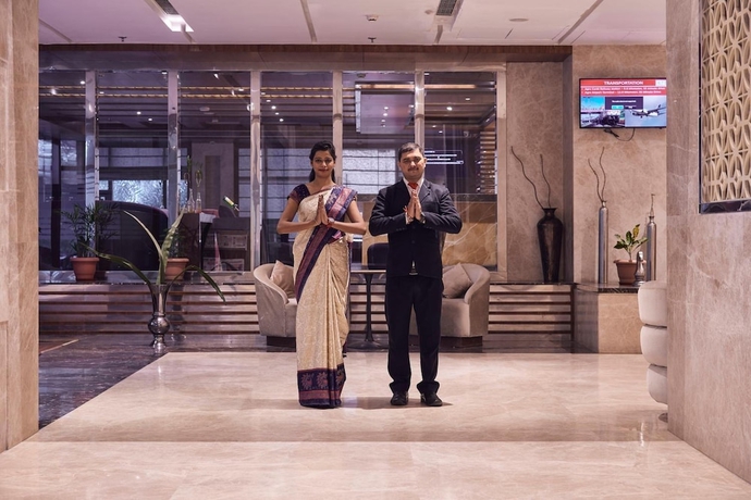 Imagen de los interiores del Hotel The P L Palace Agra. Foto 15