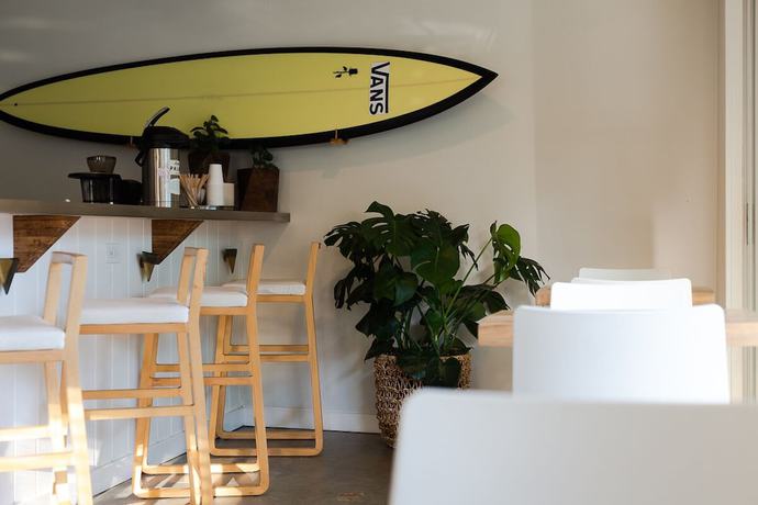 Imagen del bar/restaurante del Hotel The Palms, Atlantic Beach. Foto 3