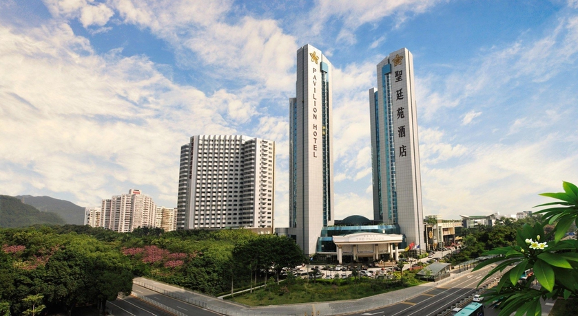 Imagen de los exteriores del Hotel The Pavilion, Shenzhen. Foto 6