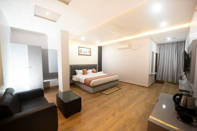 Imagen de la habitación del Hotel The Pearl, Varanasi. Foto 15