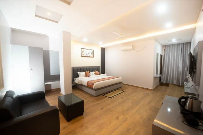 Imagen de la habitación del Hotel The Pearl, Varanasi. Foto 16