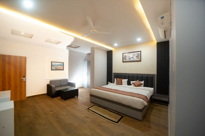 Imagen de la habitación del Hotel The Pearl, Varanasi. Foto 22