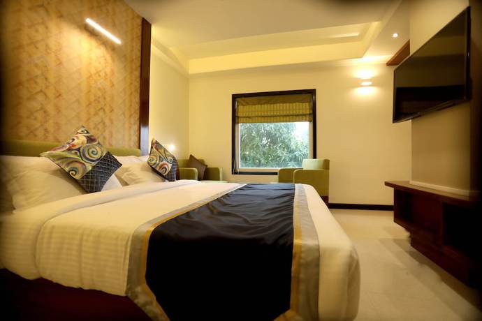 Imagen de la habitación del Hotel The Pinnacle Inn Sarnath. Foto 5
