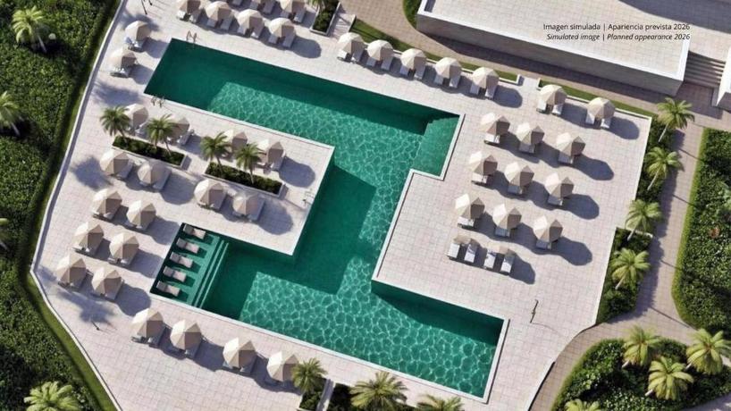 Imagen de la piscina del Hotel (The Place) Palacio Mojacar & Spa by ALEGRIA - Adults Only. Foto 15