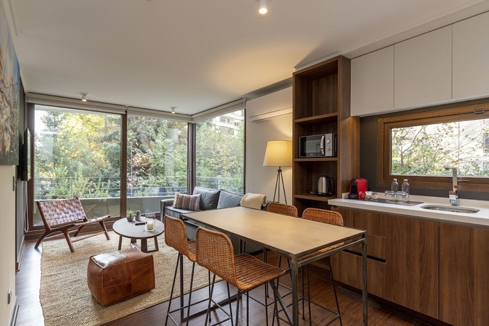 Imagen de la habitación del Hotel The Place, Santiago Centro. Foto 9