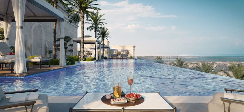 Imagen de la piscina del Hotel The Plaza Doha, LXR Hotels & Resorts. Foto 23