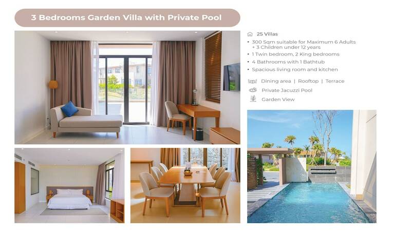 Imagen de la habitación del Hotel The Pool Villas Cam Ranh. Foto 20