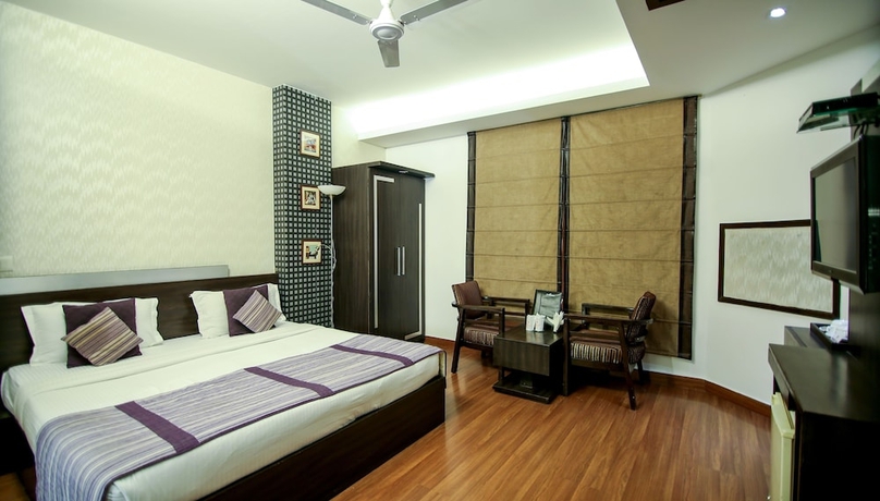 Imagen de la habitación del Hotel The Prime Balaji Deluxe @ New Delhi Railway Station. Foto 8