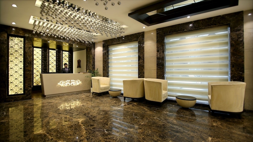 Imagen de los interiores del Hotel The Prime Balaji Deluxe @ New Delhi Railway Station. Foto 17