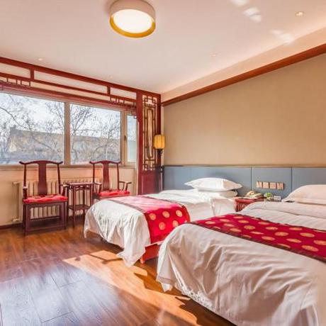 Imagen de la habitación del Hotel The Qomolangma Hotel Beijing China. Foto 2